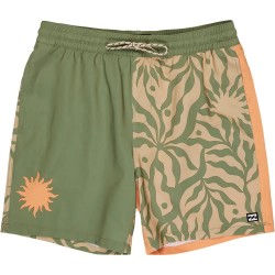 бански,гащета,мъжки,бански,костюми,billabong,reflection,swimming,shorts,green,(peach)