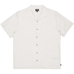 риза,с,къс,ръкав,дамски,ризи,мъжки,ризи,billabong,vacay,linen,short,sleeve,shirt,white,(off,white)