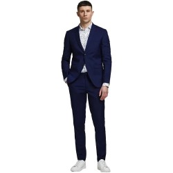 Jack & jones Franco Suit refurbished - Blue (Medieval Blue / Super Slim Fit) мъжки,костюми,jack,&,jones,franco,suit,refurbished,blue,(medieval,blue,super,slim,fit)
