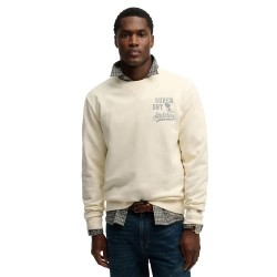 блуза,мъжки,пуловери,superdry,athletic,essential,crew,sweatshirt,beige,(desert,bone,off,white)