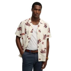 риза,с,къс,ръкав,дамски,ризи,мъжки,ризи,superdry,cabana,poolside,short,sleeve,shirt,beige,(lotus,flower,off,white)