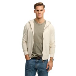 Блуза Superdry Classic Essential full zip sweatshirt - Beige (Rainy Day Grey) блуза,мъжки,пуловери,superdry,classic,essential,full,zip,sweatshirt,beige,(rainy,day,grey)