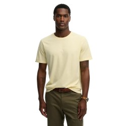 Тениска Superdry Classic Essential short sleeve T-shirt - Yellow (Pastel Yellow) тениска,мъжки,тениски,дамски,тениски,superdry,classic,essential,short,sleeve,t,shirt,yellow,(pastel,yellow)