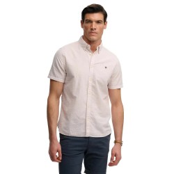 риза,с,къс,ръкав,дамски,ризи,мъжки,ризи,superdry,classic,seersucker,short,sleeve,shirt,beige,(cream,pink)