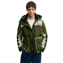 Яке Superdry Colour Block Windbreaker jacket - Green (Rifle Green) яке,мъжки,якета,дамски,якета,и,палта,superdry,colour,block,windbreaker,jacket,green,(rifle,green)