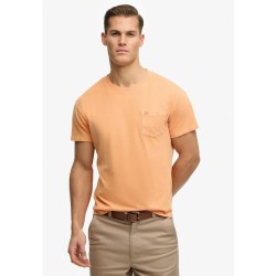 Тениска Superdry Cotton Classic Linen Pocket short sleeve T-shirt - Orange (Tuscan Orange) тениска,мъжки,тениски,дамски,тениски,superdry,cotton,classic,linen,pocket,short,sleeve,t,shirt,orange,(tuscan,orange)