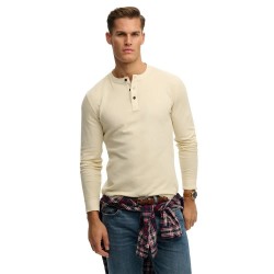 Тениска Superdry Lite Textured Grandad long sleeve T-shirt - Beige (Oatmeal Beige) тениска,мъжки,тениски,дамски,тениски,superdry,lite,textured,grandad,long,sleeve,t,shirt,beige,(oatmeal,beige)