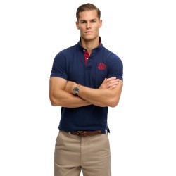 мъжки,блузи,с,яка,superdry,pique,monogram,short,sleeve,polo,blue,(darkest,navy,red)