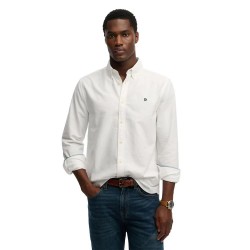 Риза с дълъг ръкав Superdry Preppy Oxford long sleeve shirt - White (Optic) риза,с,дълъг,ръкав,дамски,ризи,мъжки,ризи,superdry,preppy,oxford,long,sleeve,shirt,white,(optic)