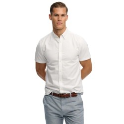 риза,с,къс,ръкав,дамски,ризи,мъжки,ризи,superdry,preppy,oxford,short,sleeve,shirt,white,(optic)