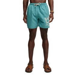 бански,гащета,мъжки,бански,костюми,superdry,printed,logo,16,swimming,shorts,blue,(teal)