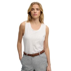 Тениска Superdry Scoop Neck sleeveless T-shirt - White (Optic) тениска,мъжки,тениски,дамски,тениски,superdry,scoop,neck,sleeveless,t,shirt,white,(optic)