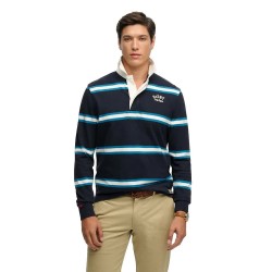 блуза,с,яка,дамски,блузи,с,яка,мъжки,блузи,с,яка,superdry,vintage,athletic,stripe,rugby,long,sleeve,polo,blue,(navy,stripe)