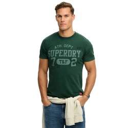 Тениска Superdry Vintage Prep Relaxed Fit short sleeve T-shirt - Green (Enamel Green) тениска,мъжки,тениски,дамски,тениски,superdry,vintage,prep,relaxed,fit,short,sleeve,t,shirt,green,(enamel,green)