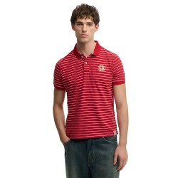 блуза,с,яка,дамски,блузи,с,яка,мъжки,блузи,с,яка,superdry,vintage,stripe,jersey,short,sleeve,polo,red,(red,stripe)