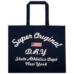 Чанта Superdry Y9110442A tote bag - Blue (Richest Navy / Off White) чанта,всички,чанти,superdry,y9110442a,tote,bag,blue,(richest,navy,off,white)