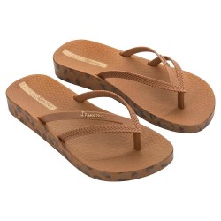 Джапанки Ipanema Bossa Soft V flip flops - Brown (Brown / Gold) джапанки,мъжки,джапанки,и,чехли,дамски,сандали,и,чехли,ipanema,bossa,soft,v,flip,flops,brown,(brown,gold)