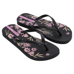 Джапанки Ipanema Classica Happy XVIII flip flops - Black (Black / Pink / Beige) джапанки,мъжки,джапанки,и,чехли,дамски,сандали,и,чехли,ipanema,classica,happy,xviii,flip,flops,black,(black,pink,beige)