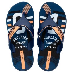 Джапанки Ipanema Club flip flops - Blue (Blue / Blue / Orange) джапанки,мъжки,джапанки,и,чехли,дамски,сандали,и,чехли,ipanema,club,flip,flops,blue,(blue,blue,orange)