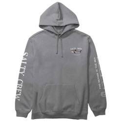 Суичър Salty crew Bruce hoodie - Grey (Shark Skin) суичър,мъжки,пуловери,salty,crew,bruce,hoodie,grey,(shark,skin)
