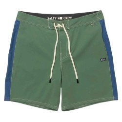 бански,гащета,мъжки,бански,костюми,salty,crew,channel,boardshort,swimming,shorts,green,(mid,green)