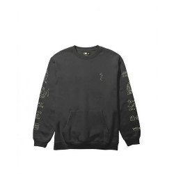 Блуза Salty crew Reel lb crewneck sweatshirt - Black (Pirate Black) блуза,мъжки,пуловери,salty,crew,reel,lb,crewneck,sweatshirt,black,(pirate,black)