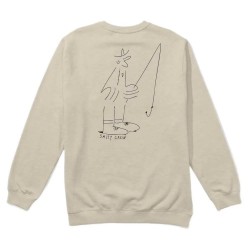 блуза,мъжки,пуловери,salty,crew,swivel,lb,crewneck,sweatshirt,beige,(oatmeal,heather)