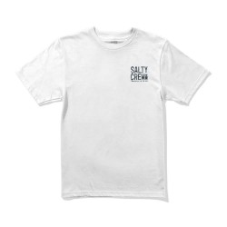 Тениска Salty crew Tried and true short sleeve T-shirt - White (White) тениска,мъжки,тениски,дамски,тениски,salty,crew,tried,and,true,short,sleeve,t,shirt,white,(white)