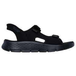 Сандали Skechers GO Walk Flex™ Easy Entry sandals - Black (Black And Lime Textile) сандали,мъжки,сандали,skechers,go,walk,flex™,easy,entry,sandals,black,(black,and,lime,textile)