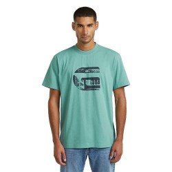 тениска,мъжки,тениски,дамски,тениски,g,star,icon,short,sleeve,t,shirt,green,(mineral,blue)