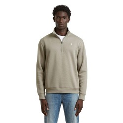 блуза,мъжки,пуловери,g,star,premium,core,half,zip,sweatshirt,beige,(elephant,skin)