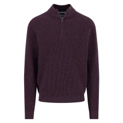 блуза,мъжки,пуловери,fynch,hatton,1512206,half,zip,sweater,purple,(aubergine)