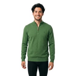 блуза,мъжки,пуловери,дамски,пуловери,fynch,hatton,1602316,half,zip,sweater,green,(avocado)