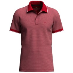 Fynch hatton 16031904 short sleeve polo - Red (Cranberry Red) дамски,блузи,с,яка,мъжки,блузи,с,яка,fynch,hatton,16031904,short,sleeve,polo,red,(cranberry,red)