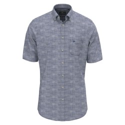 Риза с къс ръкав Fynch hatton 16048091 short sleeve shirt - Blue (Navy) риза,с,къс,ръкав,дамски,ризи,мъжки,ризи,fynch,hatton,16048091,short,sleeve,shirt,blue,(navy)