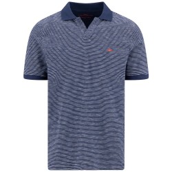 Fynch hatton 16051328 short sleeve polo - Blue (Marine) дамски,блузи,с,яка,мъжки,блузи,с,яка,fynch,hatton,16051328,short,sleeve,polo,blue,(marine)