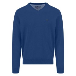 блуза,мъжки,пуловери,дамски,пуловери,fynch,hatton,1613211,v,neck,sweater,blue,(harbor,blue)
