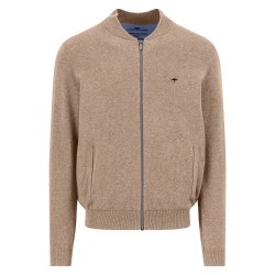 Жилетка Fynch hatton 1613216 cardigan - Brown (Taupe) жилетка,мъжки,пуловери,дамски,пуловери,fynch,hatton,1613216,cardigan,brown,(taupe)