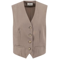 Елек Fynch hatton 26035266 waistcoat - Brown (Truffle Brown) елек,дамски,сака,fynch,hatton,26035266,waistcoat,brown,(truffle,brown)