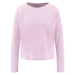 Тениска Fynch hatton 26136131 long sleeve T-shirt - Purple / Pink (Cream Rose) тениска,мъжки,тениски,дамски,тениски,fynch,hatton,26136131,long,sleeve,t,shirt,purple,pink,(cream,rose)