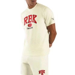 Тениска Reebok Collegiate short sleeve T-shirt - Beige (Vintage Chalk) тениска,мъжки,тениски,дамски,тениски,reebok,collegiate,short,sleeve,t,shirt,beige,(vintage,chalk)