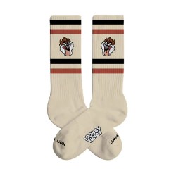 чорапи,мъжки,чорапи,дамски,чорапи,jimmy,lion,looney,tunes,taz,long,socks,beige,(beige)