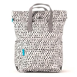 раница,раници,roka,london,canfield,b,recycled,canvas,15l,backpack,white,(linear,dot)