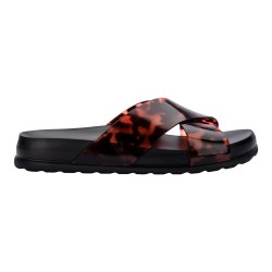 мъжки,джапанки,и,чехли,дамски,сандали,и,чехли,melissa,cozy,slide,ii,slides,black,(black,tortoise)