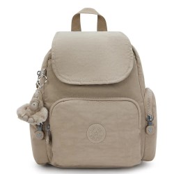 Раница Kipling City Zip Mini 9L Woman Backpack - Beige (Soft Taupe) раница,раници,kipling,city,zip,mini,9l,woman,backpack,beige,(soft,taupe)