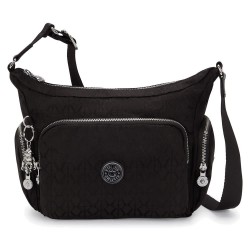 Чанта Kipling Gabb S 7L bag - Noir Sign Jacquard чанта,всички,чанти,kipling,gabb,s,7l,bag,noir,sign,jacquard
