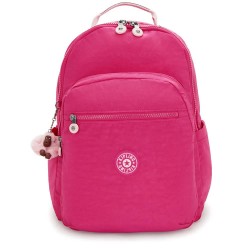 Раница Kipling Seoul College Extra 32L Woman Backpack - Pink (Intense Rose) раница,раници,kipling,seoul,college,extra,32l,woman,backpack,pink,(intense,rose)