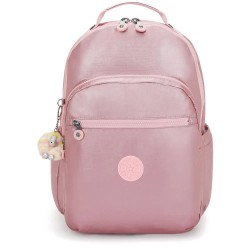 раница,раници,kipling,seoul,lap,27l,woman,backpack,pink,(bronze,pink,metallic)