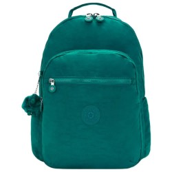 Раница Kipling Seoul Lap 27L Woman Backpack - Green (Outspoken Green) раница,раници,kipling,seoul,lap,27l,woman,backpack,green,(outspoken,green)