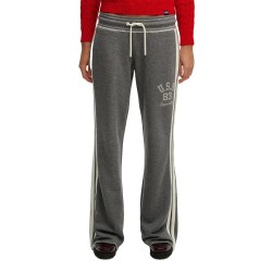 анцуг,дамски,панталони,superdry,athletic,essential,stripe,flare,joggers,grey,(charcoal,white,marl)